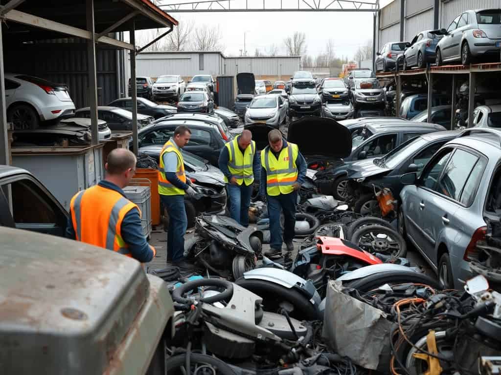 Privat verschrotten oder an Schrotthändler verkaufen? – Die Autoverwertung Dormagen spart Zeit