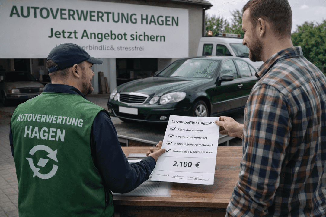 Jetzt Angebot sichern – Ihr direkter Einstieg in die Autoverwertung Dormagen